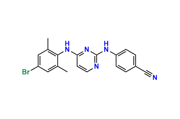 Despropenenitrile Bromo Rilpivirine