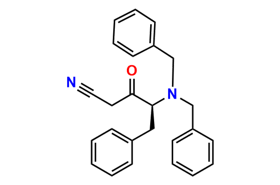 (S)-4-(Dibenzylamino)-3-oxo-5-phenylpentanenitrile