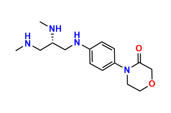 (S)-4-(4-((2,3-bis(Methylamino)propyl)amino)phenyl)morpholin-3-one