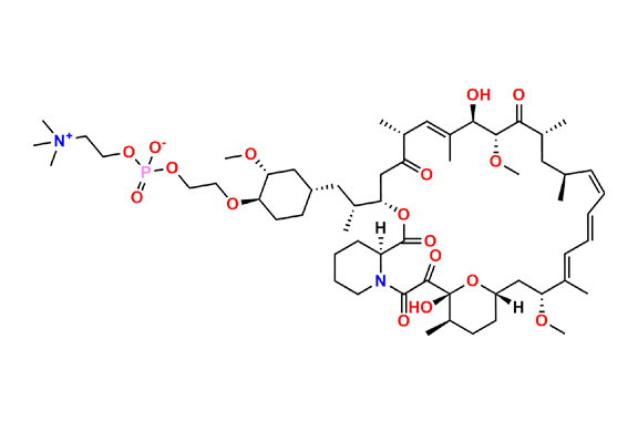 42-O-[2-[[Hydroxy[2-(trimethylammonio)ethoxy]phosphinyl]oxy]ethyl] Rapamycin Inner Salt