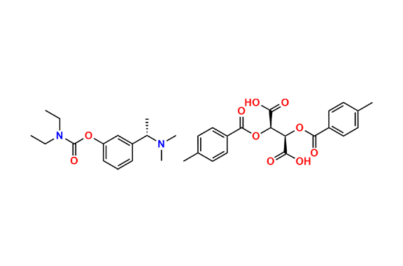 (S)-3-(1-(Dimethylamino)ethyl)phenyl diethylcarbamate (2R,3R)-2,3-bis((4-methylbenzoyl)oxy)succinate