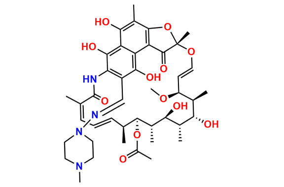 25-Deacetyl-21-Acetyl Rifampicin