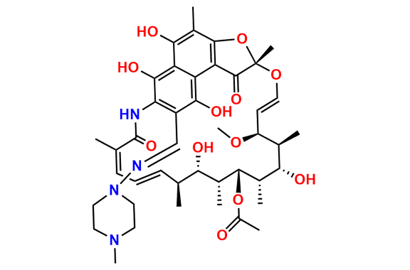 25-Deacetyl-23-Acetyl Rifampicin