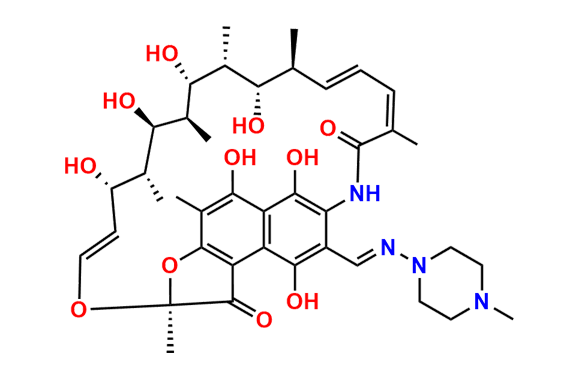 25-desacetyl-27-demethyl rifampicin