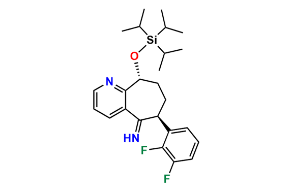 (6S,9R)-6-(2,3-Difluorophenyl)-9-((triisopropylsilyl)oxy)-6,7,8,9-tetrahydro-5H-cyclohepta[b]pyridin-5-imine