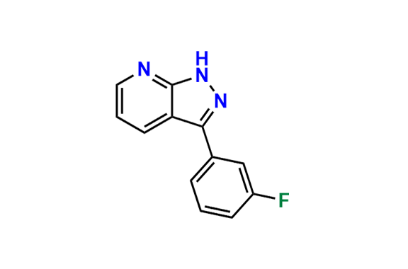 3-(3-fluorophenyl)-1H-pyrazolo[3,4-b]pyridine