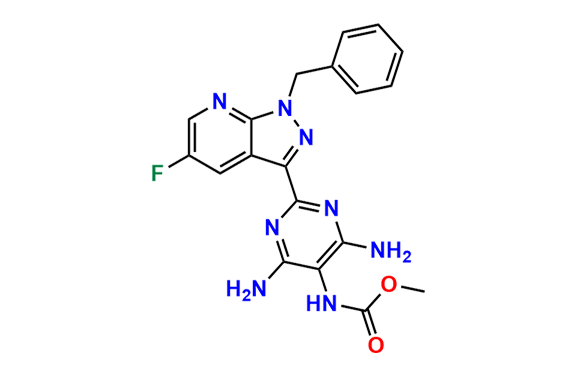 Methyl (4,6-diamino-2-(1-benzyl-5-fluoro-1H-pyrazolo[3,4-b]pyridin-3-yl)pyrimidin-5-yl)carbamate