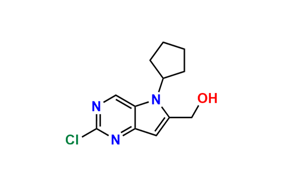 (2-Chloro-5-cyclopentyl-5H-pyrrolo[3,2-d]pyrimidin-6-yl)-methanol