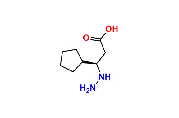 (R)-3-cyclopentyl-3-hydrazineylpropanoic acid