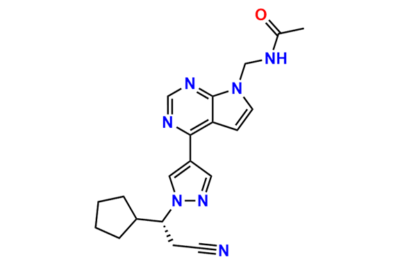 (R)-Ruxolitinib Acetamide Impurity
