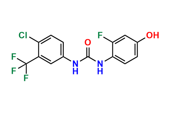 1-(4-Chloro-3-(trifluoromethyl)phenyl)-3-(2-fluoro-4-hydroxyphenyl)urea