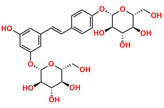 Resveratrol 3,4`-di-D-glucopyranoside