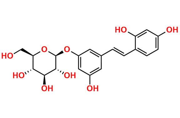 Oxyresveratrol 3-O-D-Glucopyranoside