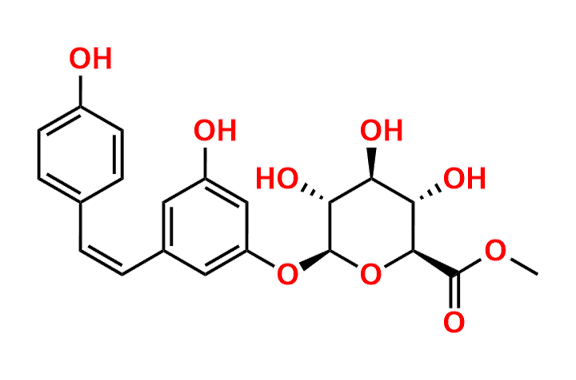 Cis Resveratrol 3-O-beta-D-Glucuronide Methyl Ester