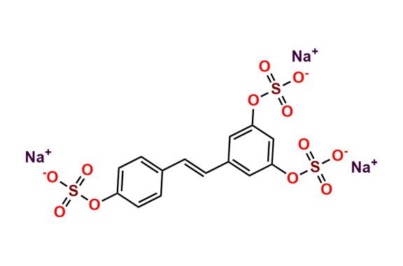 Trans Resveratrol-3,4`,5-trisulfate Trisodium Salt