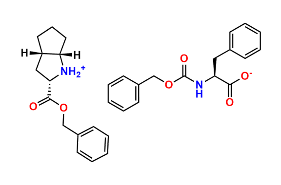 Benzyl (2S,3aS,6aS)-octahydrocyclopenta[b]pyrrole-2-carboxylate, ((benzyloxy)carbonyl)-L-phenylalaninate Salt