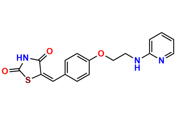 (5-[4-N-(2-Pyridylamino)ethoxy]benzylidene] thiazolidine-2,4-dione)