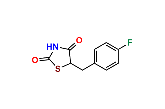 (5-(4-Fluorobenzyl)-2,4-thiazolidinedione)