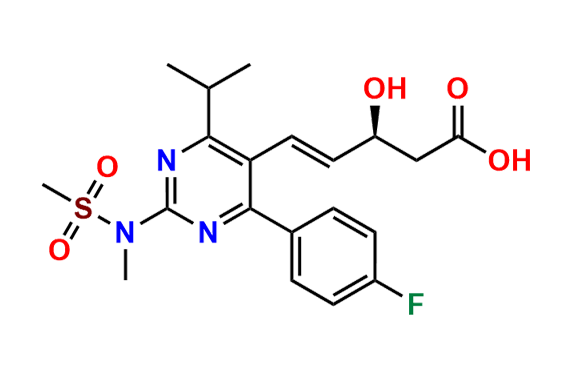 Rosuvastatin Substituted Hydroxy Pentenoic Acid