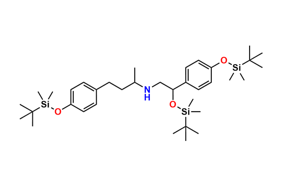 Tri-O-(tert-butyldimethylsilyl) Ractopamine
