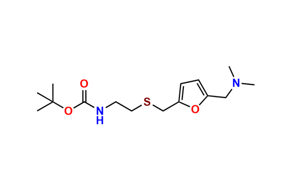 tert-Butyl (2-(((5-((dimethylamino)methyl)furan-2-yl)methyl)thio)ethyl)carbamate
