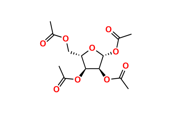 1,2,3,5-Tetra-O-acetyl β-L-Ribofuranose