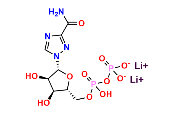 Ribavirin 5`-Diphosphate Lithium Salt