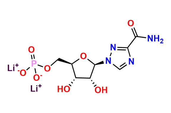Ribavirin 5’-Monophosphate Dilithium Salt