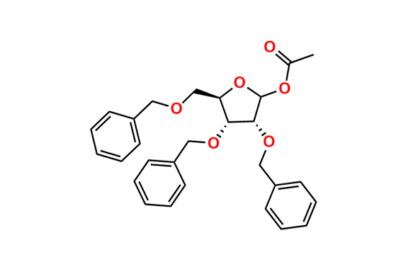 1-O-Acetyl-2,3,5-tri-O-benzyl-D-ribofuranose