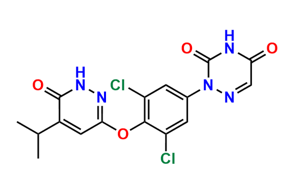 2-(3,5-Dichloro-4-((5-isopropyl-6-oxo-1,6-dihydropyridazin-3-yl)oxy)phenyl)-1,2,4-triazine-3,5(2H,4H)-dione