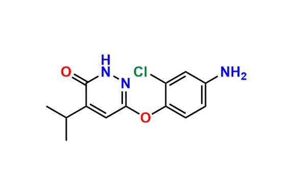 6-(4-amino-2-chlorophenoxy)-4-isopropylpyridazin-3(2H)-one