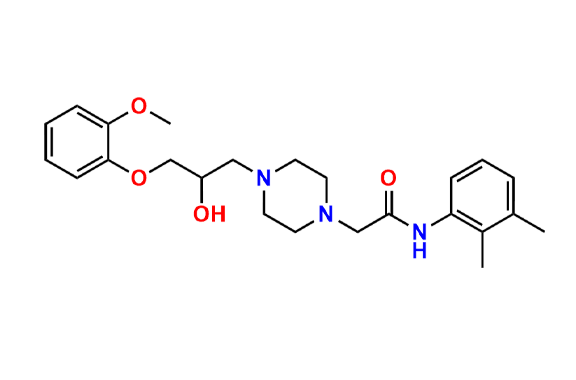 2,3-Dimethyl Ranolazine Impurity