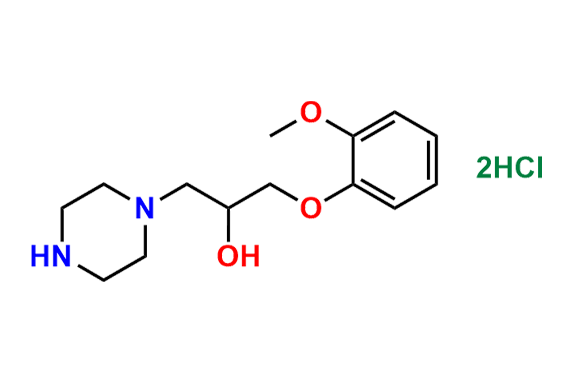 alpha-[(2-Methoxyphenoxy)methyl]-1-piperazineethanol dihydrochloride