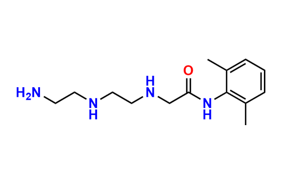 2-((2-((2-Aminoethyl)amino)ethyl)amino)-N-(2,6-dimethylphenyl)acetamide