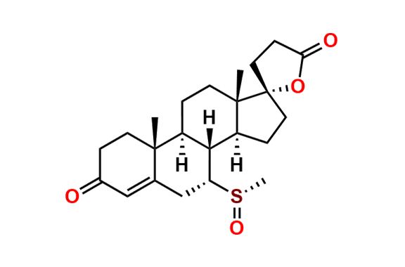 7α-Thiomethylspironolactone sulfoxide