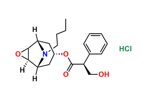 N-Butyl Nor Scopolamine Hydrochloride