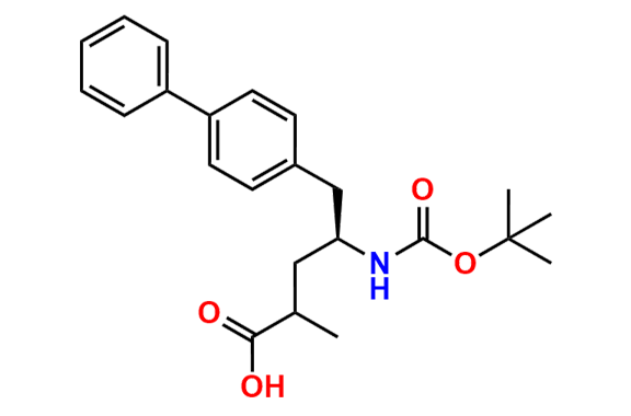 (4S)-5-([1,1`-Biphenyl]-4-yl)-4-((tert-butoxycarbonyl)amino)-2-methylpentanoic Acid