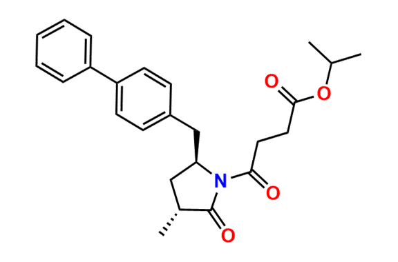 Isopropyl 4-((3R,5S)-5-([1,1`-biphenyl]-4-ylmethyl)-3-methyl-2-oxopyrrolidin-1-yl)-4-oxobutanoate