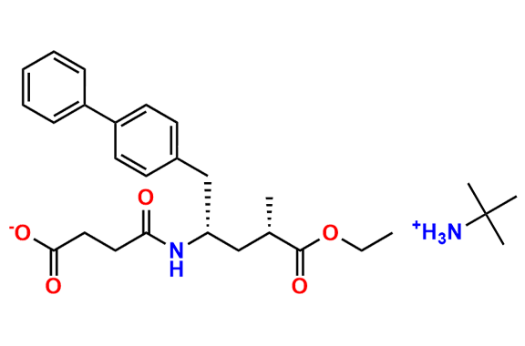 2-Methylpropan-2-aminium 4-(((2S,4S)-1-([1,1`-biphenyl]-4-yl)-5-ethoxy-4-methyl-5-oxopentan-2-yl)amino)-4-oxobutanoate