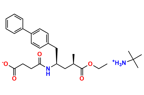 2-Methylpropan-2-aminium 4-(((2R,4R)-1-([1,1`-biphenyl]-4-yl)-5-ethoxy-4-methyl-5-oxopentan-2-yl)amino)-4-oxobutanoate