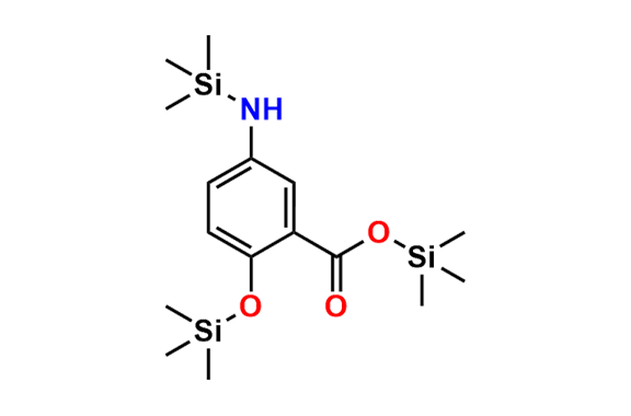 Trimethylsilyl 5-((trimethylsilyl)amino)-2-((trimethylsilyl)oxy)benzoate