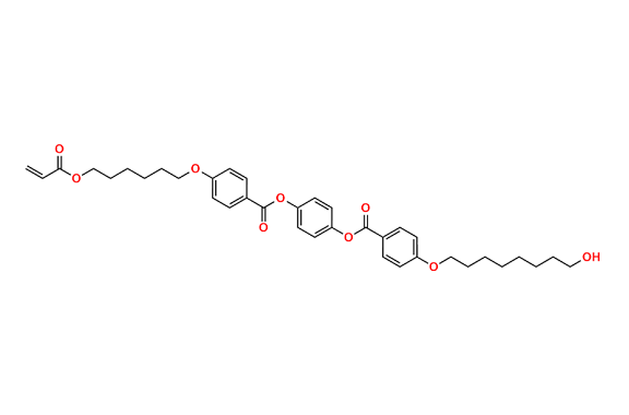 4-[[4-[[6-(Acryloyloxy)hexyl]oxy]benzoyl]oxy]phenyl 4-[(8-hydroxyoctyl)oxy]benzoate