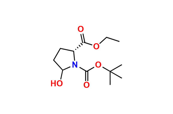 1-(tert-Butyl) 2-ethyl (2R)-5-hydroxypyrrolidine-1,2-dicarboxylate