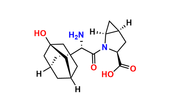(1S,3S,5S)-2-((S)-2-amino-2-((1r,3R,5R,7S)-3-hydroxyadamantan-1-yl)acetyl)-2-azabicyclo[3.1.0]hexane-3-carboxylic Acid