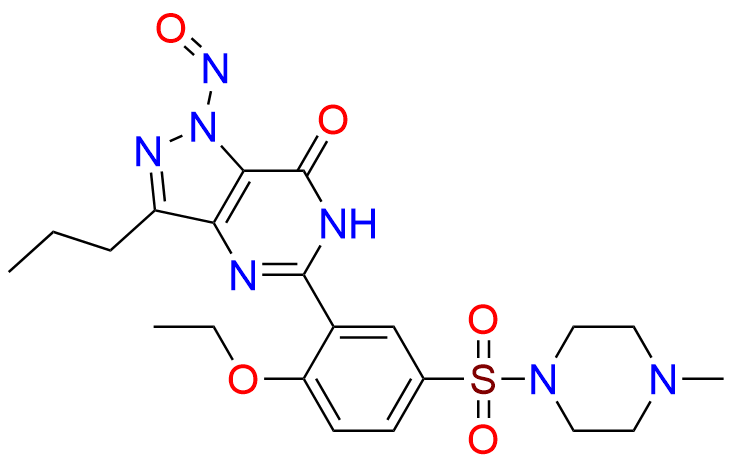 N-Nitroso Pyrazole N-Demethyl Sildenafil