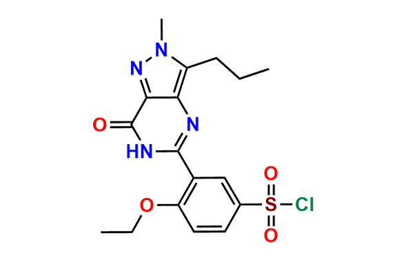 Demethylpiperazinyl Iso Sildenafil Sulfonyl Chloride