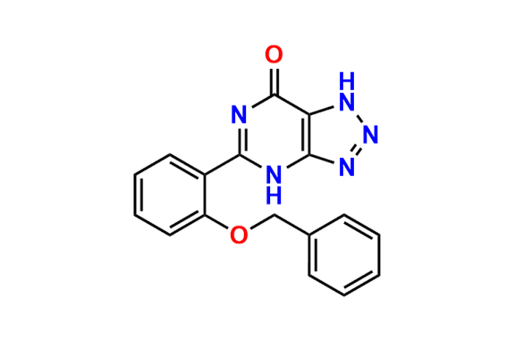5-(2-(Benzyloxy)phenyl)-1,4-dihydro-7H-[1,2,3]triazolo[4,5-d]pyrimidin-7-one