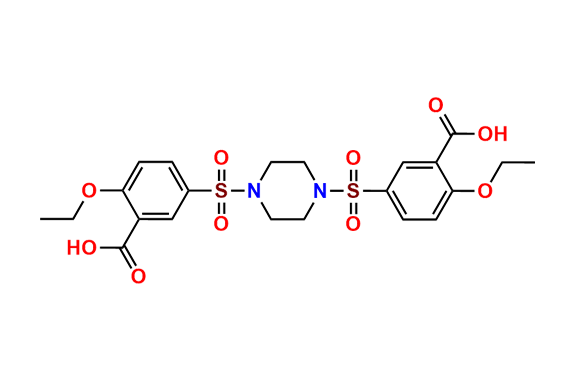 5,5`-(Piperazine-1,4-disulfonyl)bis(2-ethoxybenzoic Acid)