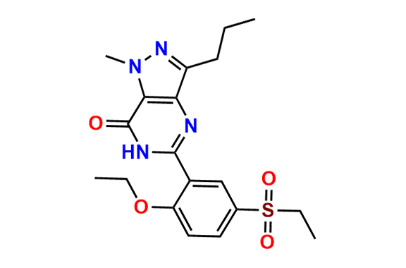 5-(2-ethoxy-5-(ethylsulfonyl)phenyl)-1-methyl-3-propyl-1,6-dihydro-7H-pyrazolo[4,3-d]pyrimidin-7-one