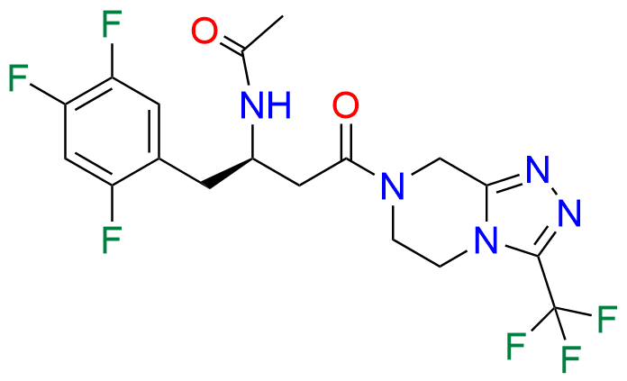 Sitagliptin N-Acetyl Impurity
